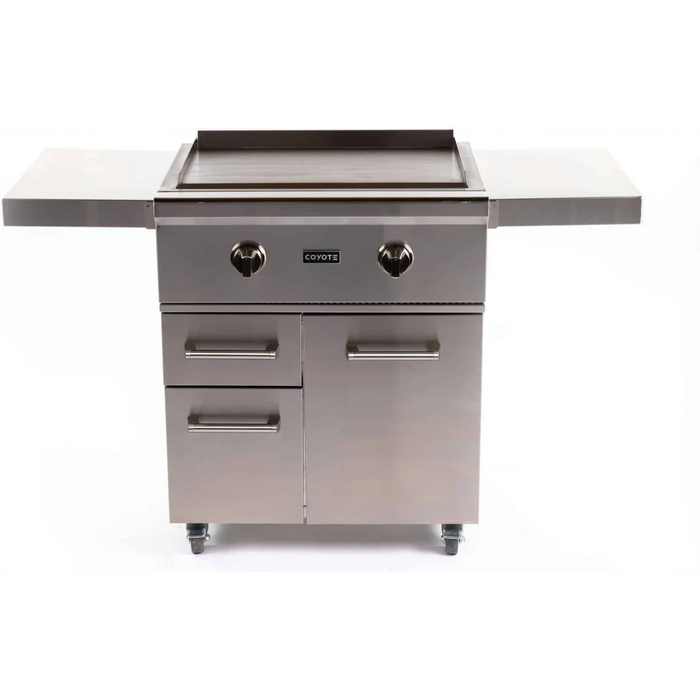 CAYOTE 30" Built-In Flat Top Gas Grill, C1FTG30LP