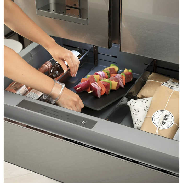Cafe 36" 4-Door French-Door Smart Refrigerator, CVE28DP4NW2