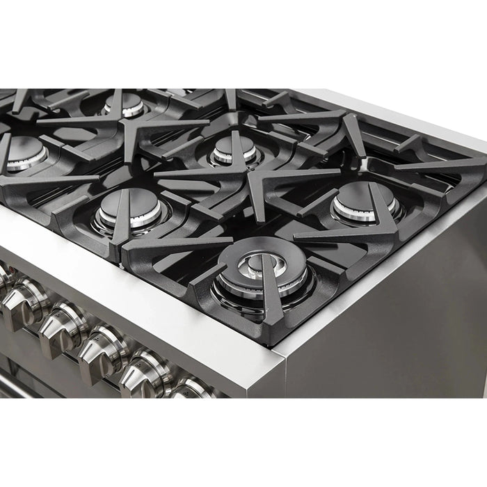 FORNO Massimo 48″ Gas on Gas Range FFSGS6239-48