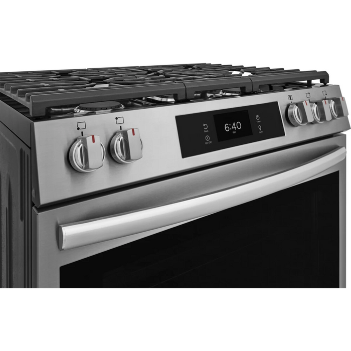 Frigidaire 30" Slide-In Gas Range GCFG3070BF