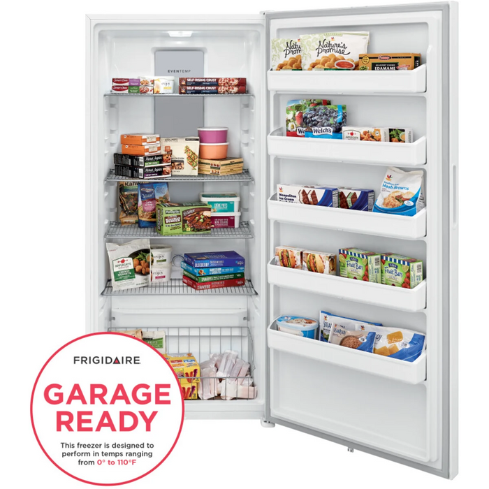 Frigidaire 33" Freestanding Upright Freezer FFUE2022AW
