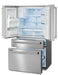 THOR Kitchen 36" Counter Depth Refrigerator, Water Dispenser, Ice Maker - Lifestyle View