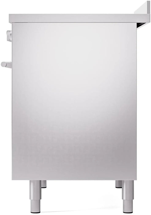 ILVE 40"Professional Plus Induction Range, Stainless Steel UPDI406WMPSS