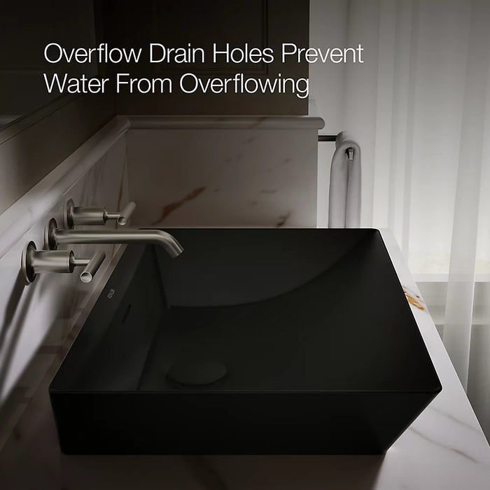 KOHLER Brazn 23" rectangular vessel bathroom sink K-21060