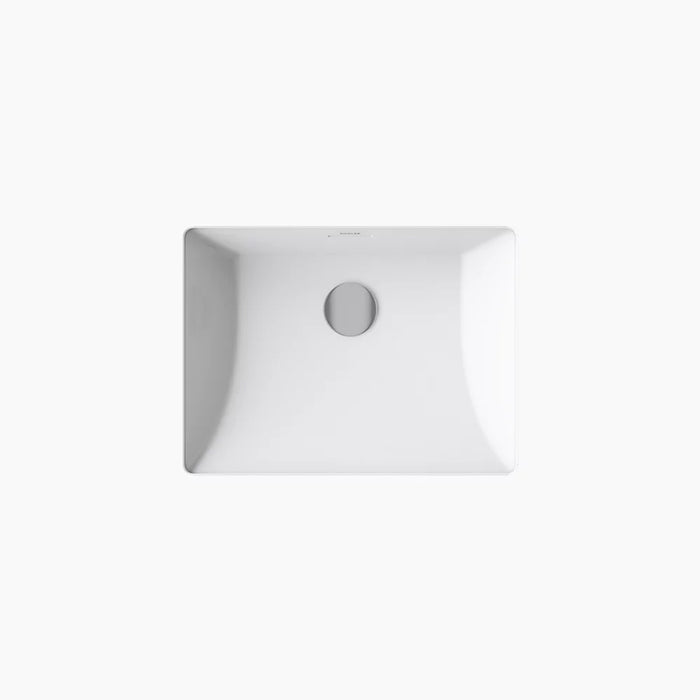 KOHLER Brazn 21-1/4" rectangular undermount bathroom sink K-21058