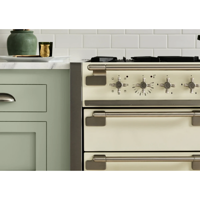 AGA 36" Elise Dual Fuel Range - Cornwall Green AEL361DFABCWG