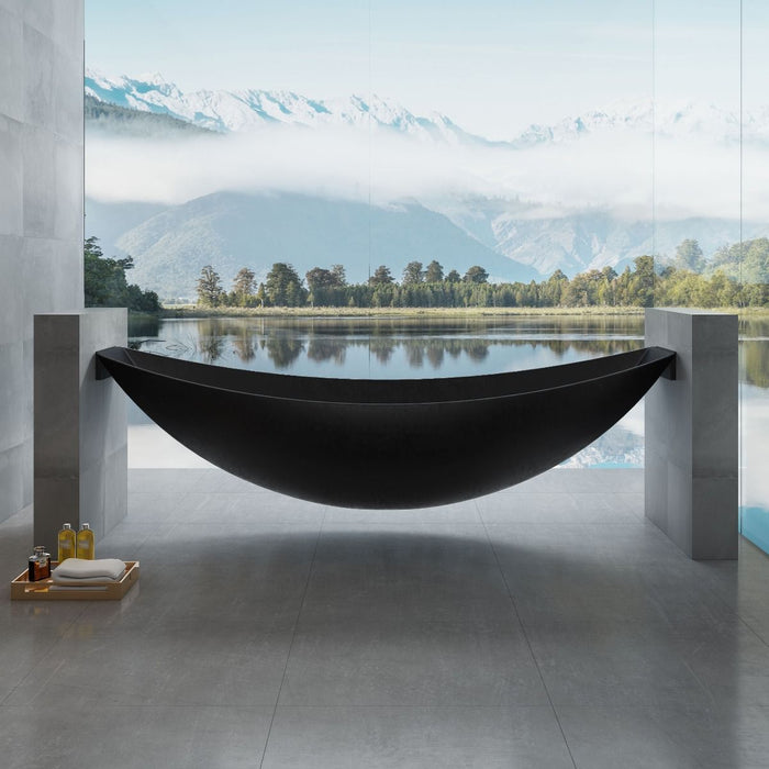 ALFI brand 79" Acrylic Suspended Wall Mounted Hammock Bathtub HammockTub1