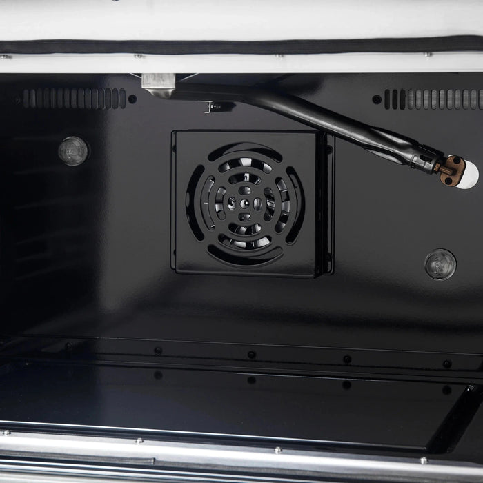 FORNO Galiano 36" Gas on Gas Range FFSGS6244-36BLK