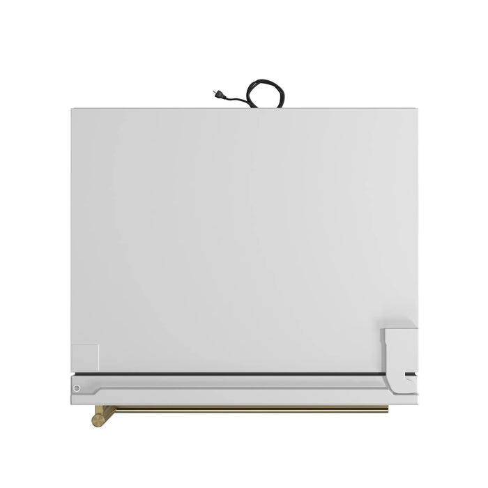 FORNO Espresso Milano 62" Side-By-Side Refrigerator FFFFD1787-60WHT