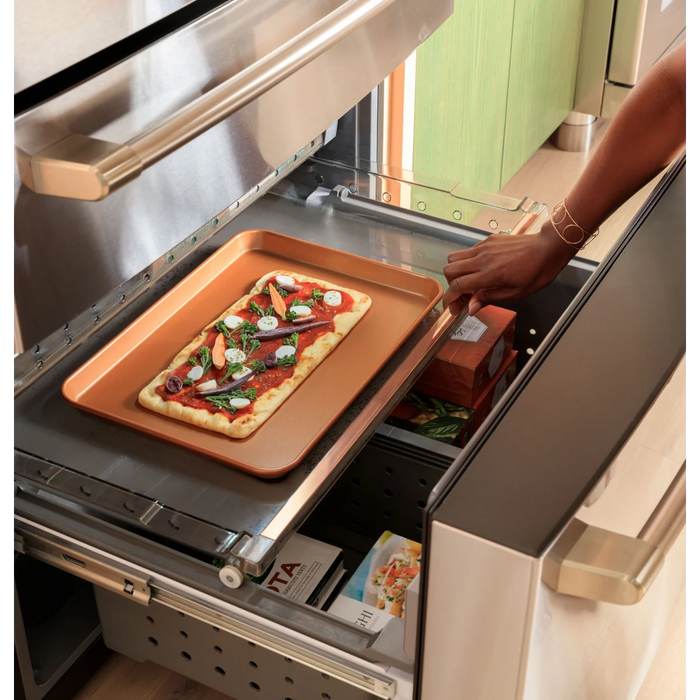Cafe 36" Freestanding 4-Door French Door Smart Refrigerator, CGE29DP4TW2