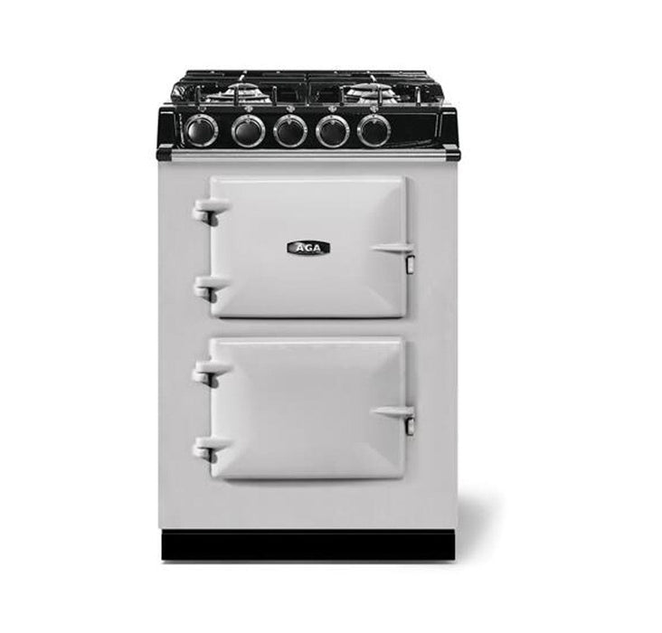 AGA Classic 24" City Dual Fuel Range - Pearl Ashes ATC2DFPAS