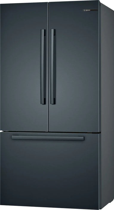 Bosch 36" Smart Refrigerator, Ice Maker, Black Stainless B36CT80SNB