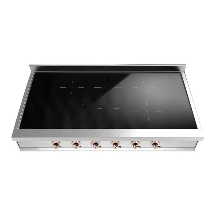 ILVE Nostalgie II 48" Built-In Induction Rangetop UHCPI486NSSB