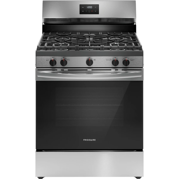 Frigidaire 30" Freestanding Gas Range FCRG3052BB