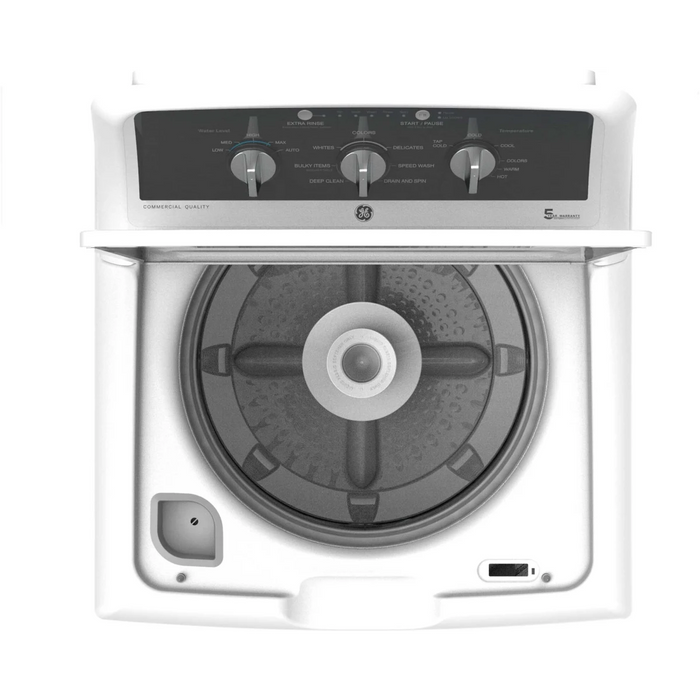 GE 27" Top Load Washer, GTW525ACWWB