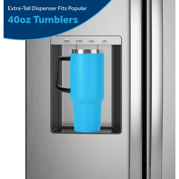 GE 36" Freestanding Side-By-Side Refrigerator, GSS28NYYFS
