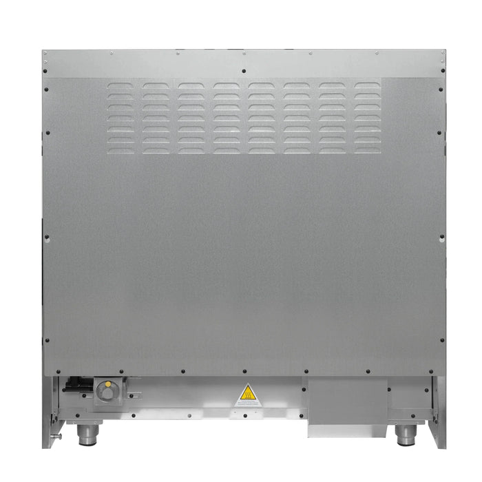 FORNO Galiano 36" Gas on Gas Range FFSGS6244-36WHT