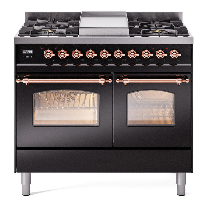 ILVE Nostalgie II 40" Dual Fuel Range, UPD40FNMP