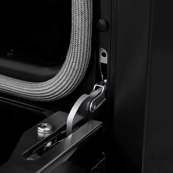 ZLINE Autograph Edition 48" Paramount Dual Fuel Range, DuoPro™ Cooktop, Electric Convection Oven, Black Stainless Steel, Helix Handle PSDRBZ-48-KCB