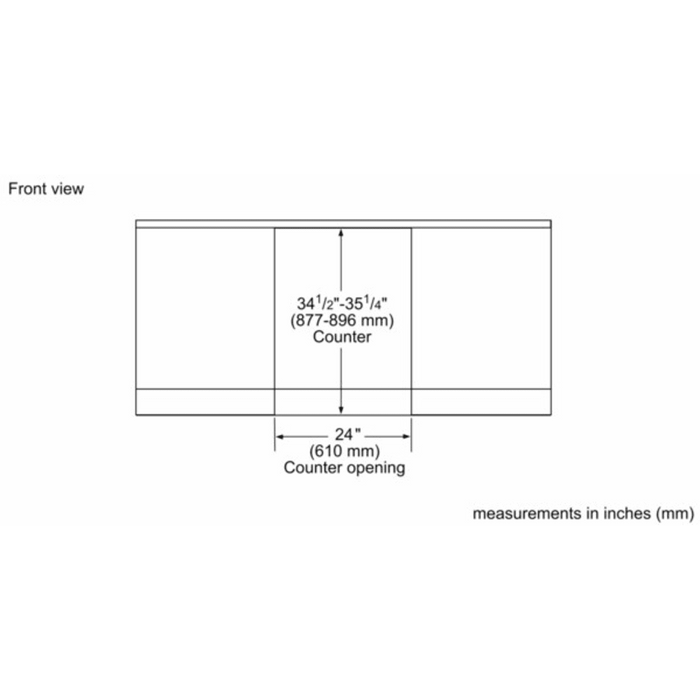 THERMADOR 24"  Built-In Undercounter Double Drawer Freezer Refrigerator, T24UC905DP