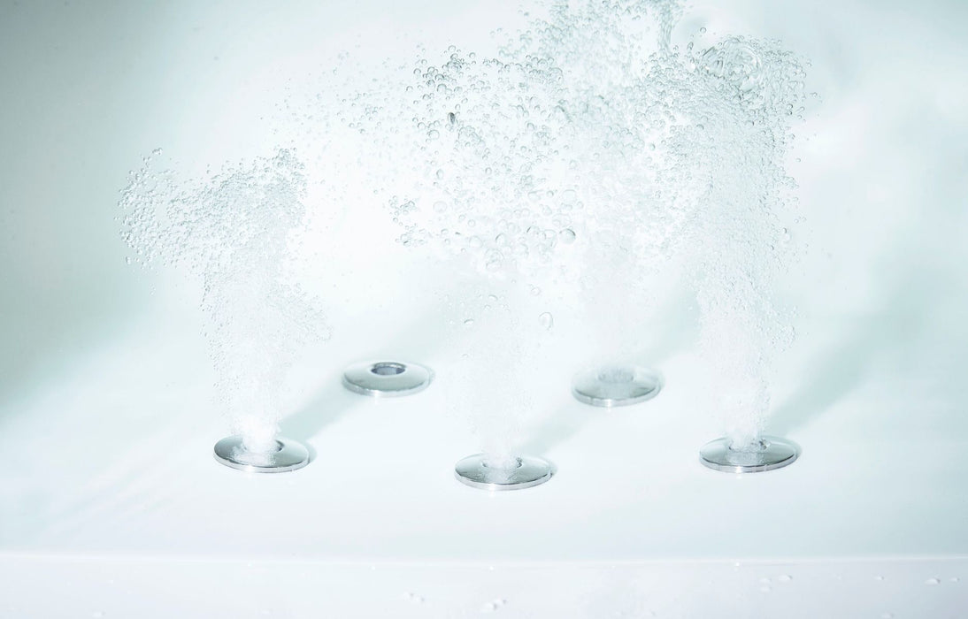 EAGO 5 ft Clear Rectangular Acrylic Whirlpool Bathtub AM152ETL-5