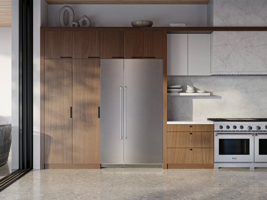 THOR Kitchen X-Series 18" Panel Ready Built-In Freezer Column, Automatic Ice Maker - Lifestyle View