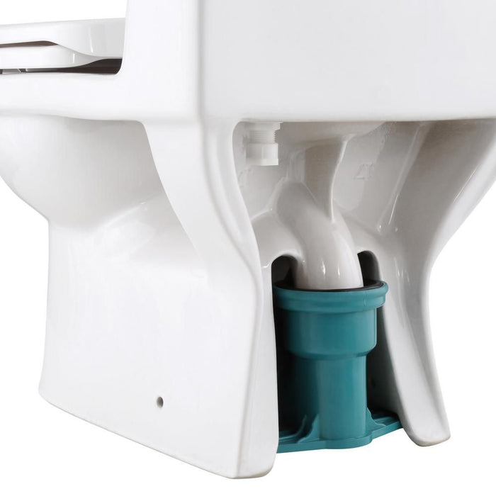 Whitehaus Magic Flush Eco-Friendly One Piece Toilet WHMFL3222-EB