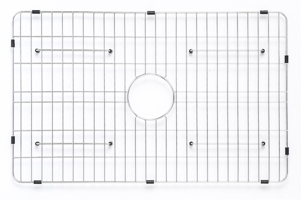 ALFI Brand 30" Smooth Apron Workstation Step Rim Fireclay Farm Sink ABFS3020