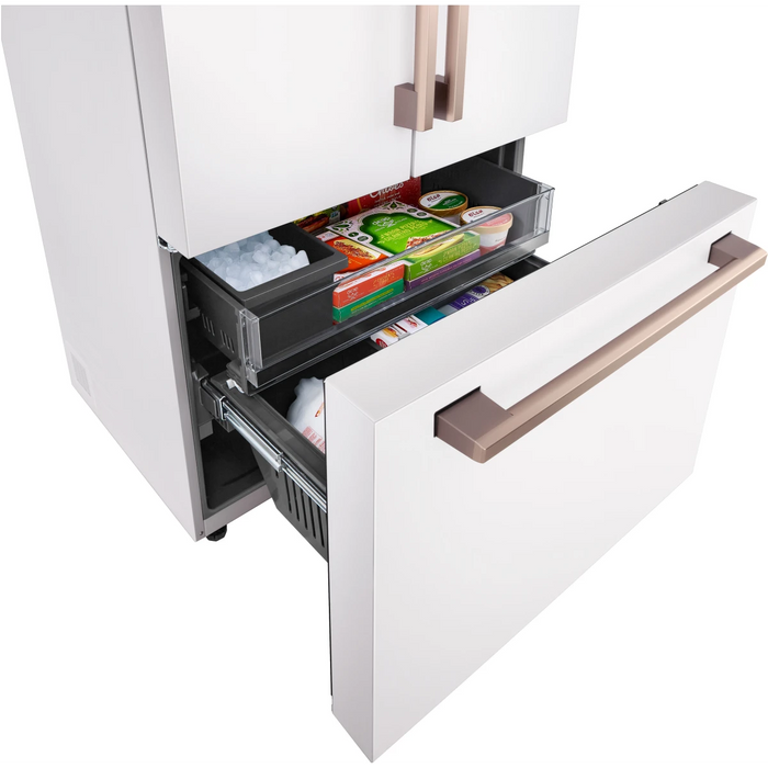 LG 36" Counter-Depth Freestanding French Door Smart Refrigerator, SRFB27W3