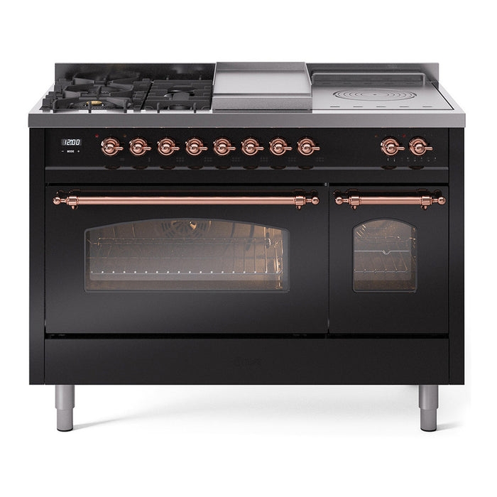 ILVE Nostalgie II 48" Dual Fuel Range UP48FSNMP