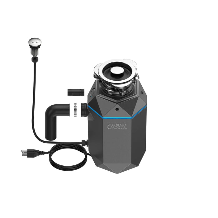FORNO ACQUA BrightDiamond 1HP Super Quiet Garbage Disposal Motion Sensor WDD100TA1BO