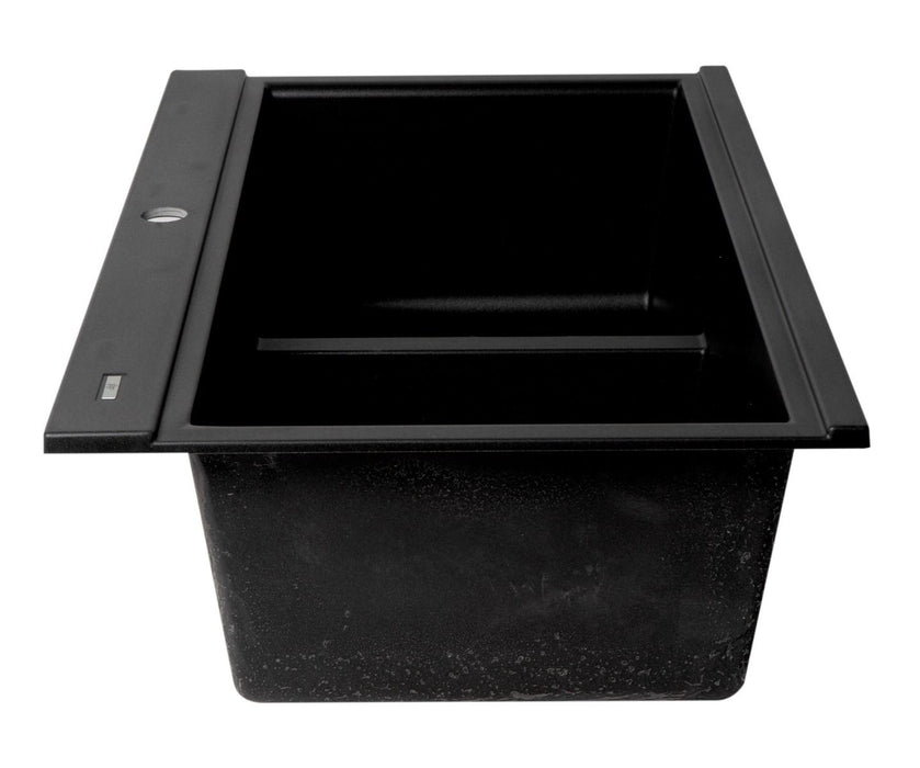 ALFI brand 34" Granite Composite Workstation Step Sink, Accessories AB3418DBDI