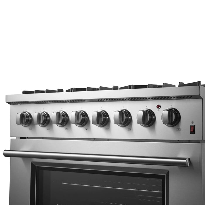 FORNO Marco 36" Dual Fuel Range FFSGS6197-36