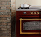 ILVE Nostalgie II 48" Dual Fuel Liquid Propane Range, Burgundy, Copper Trim ILVE UP48FNMPBUPLP ILVE