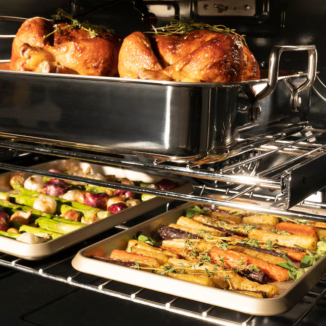 ZLINE 30" Single Electric Wall Oven, Air Fry True Convection, Self-cleaning WASBL-30-KST