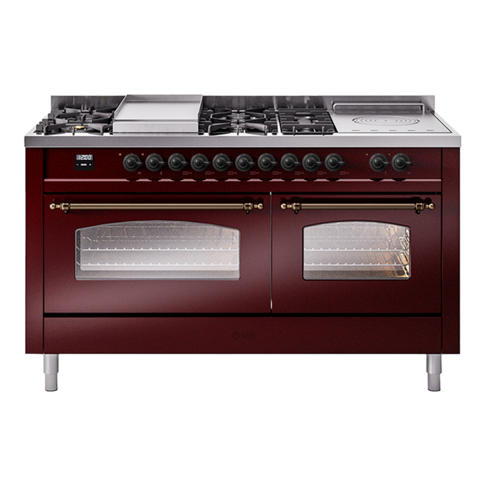 ILVE Nostalgie II 60" Dual Fuel UP60FSNMP