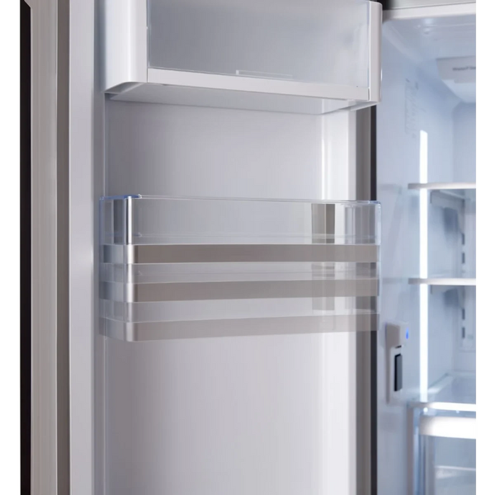 Viking® 3 Series 36" Stainless Steel Counter Depth Freestanding French Door Refrigerator RVFFR336SS