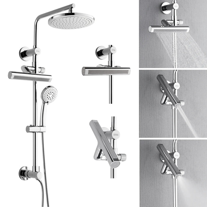 Forno Acqua AcquaFALL Shower, Overhead Rainfall Shower, Handheld Shower Head SCW1CP-S8