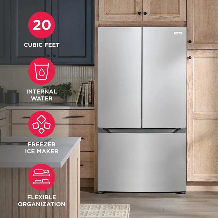 Frigidaire 36" Counter-Depth French Door Refrigerator FRFG2011AV