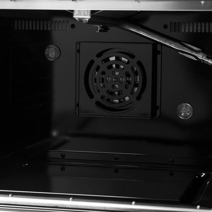 FORNO Galiano 48" Gas on Gas Range FFSGS6244-48BLK