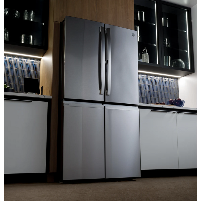 GE 36" 4-Door French Door Smart Refrigerator, PAE28BYTFS