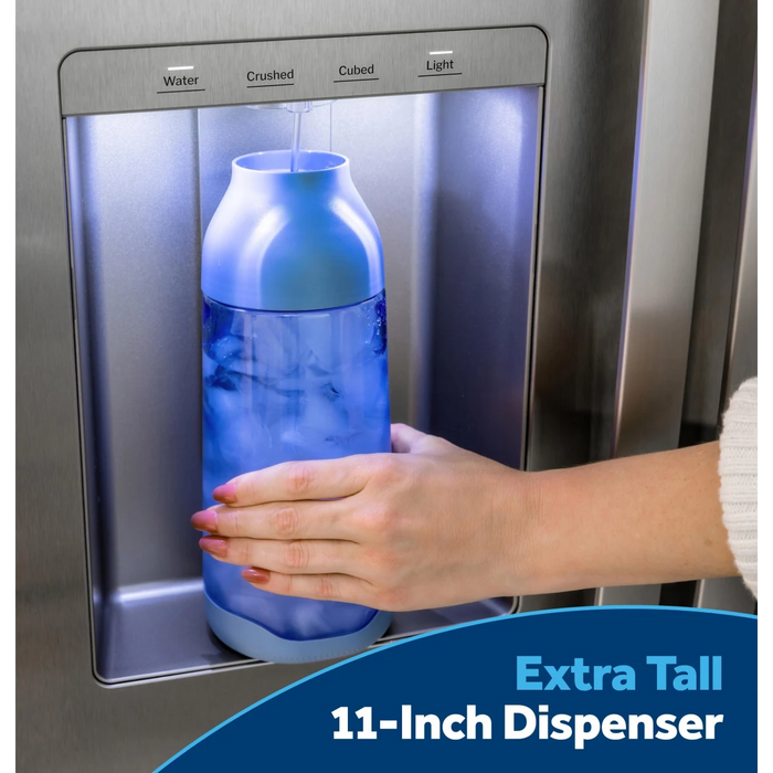 GE 36" Freestanding Side-By-Side Refrigerator, GSS28NYYFS