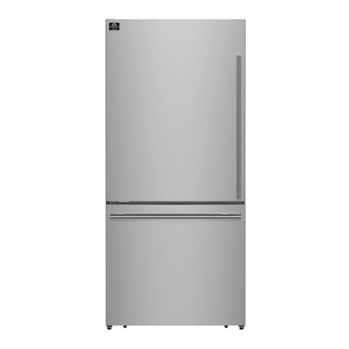 FORNO Espresso Milano 62" Side-By-Side Refrigerator FFFFD1787-60S