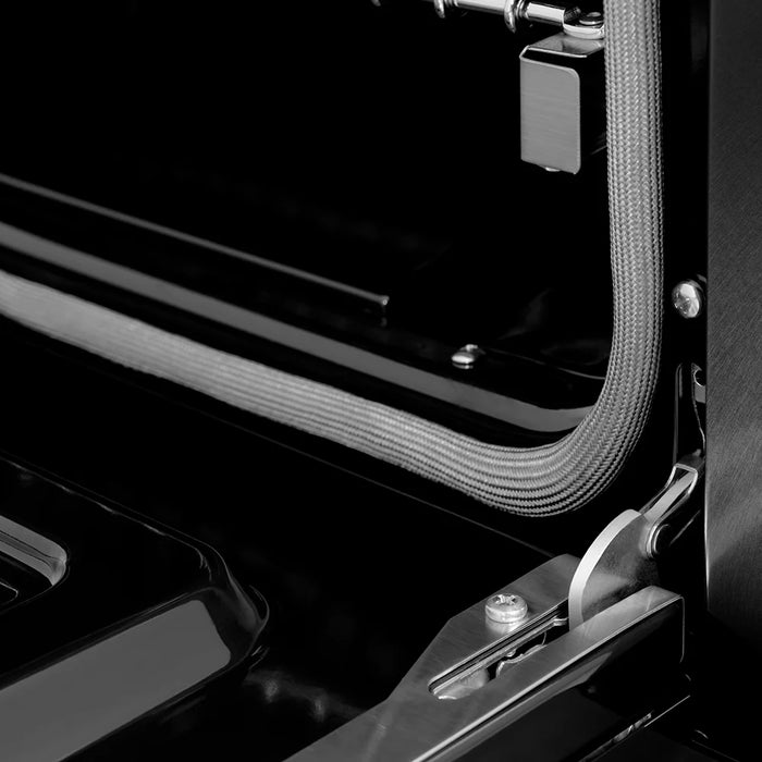 ZLINE 48" Paramount Gas Range, Convection Gas Oven, Black Satin Stainless Steel SGRBS-48