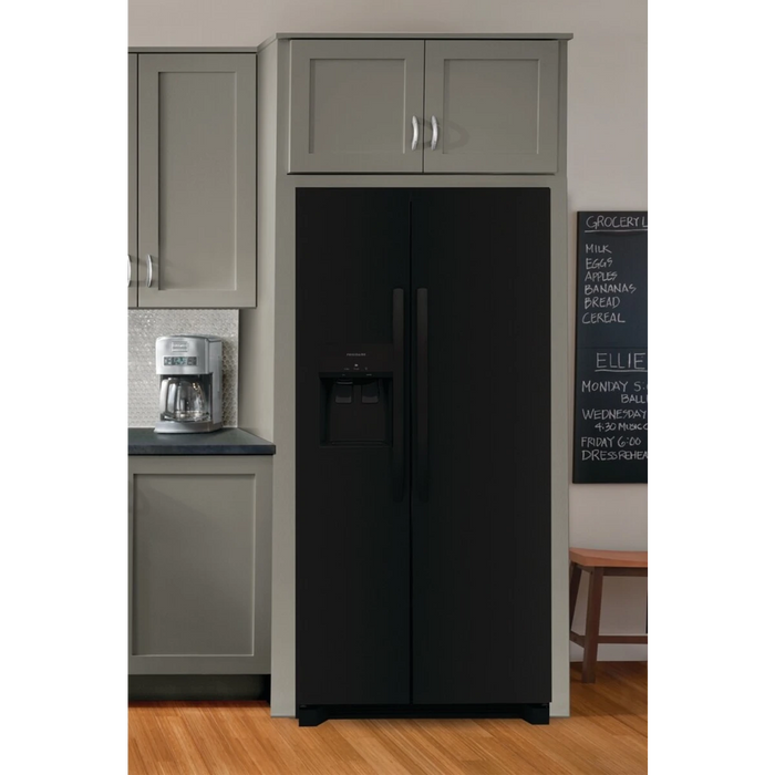 Frigidaire 33" Freestanding Side by Side Refrigerator FRSS2323AB