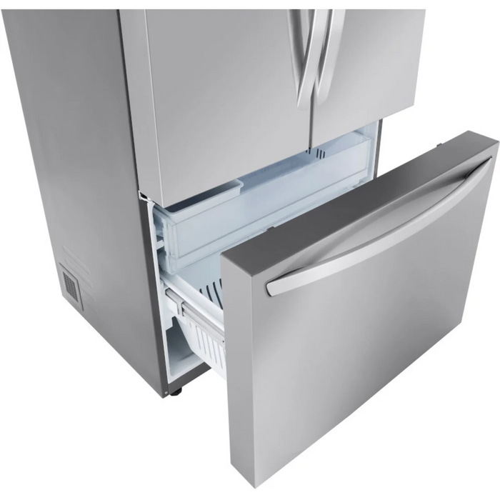 LG 36" Smart Freestanding Counter-Depth MAX™ French Door Refrigerator, LRFLC2706S