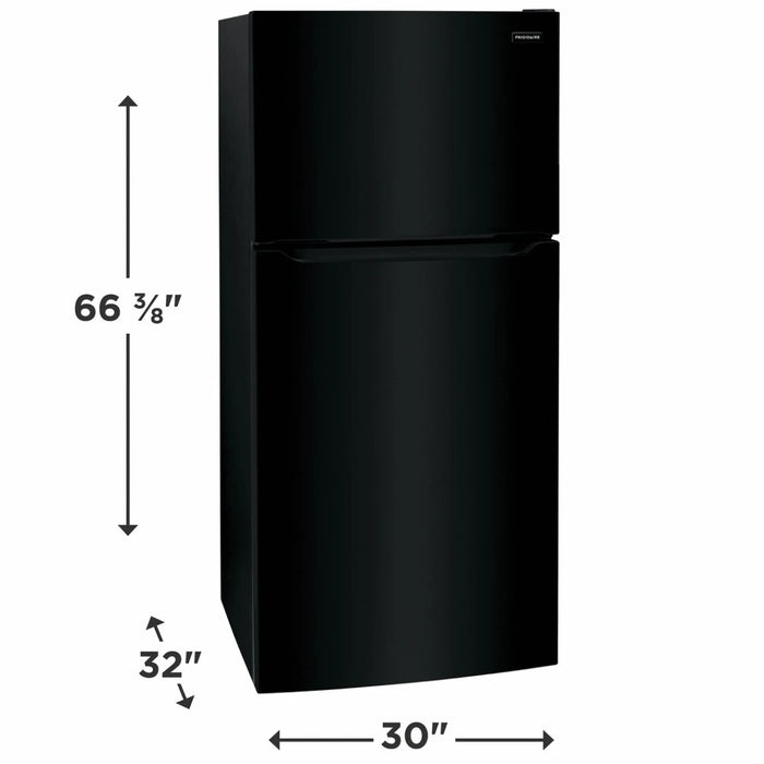 Frigidaire 30"Top Freezer Refrigerator FFHT2045XB