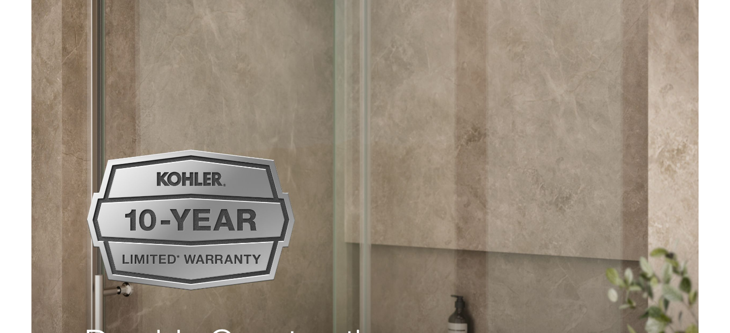 KOHLER Rely H sliding shower door  K-709081-10L-SHP