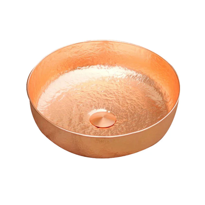 Akicon Copper Round Bathroom Sink - AKS205-C