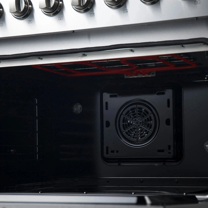 FORNO Marco 36" Dual Fuel Range FFSGS6197-36